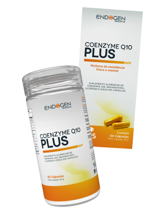 COENZYME Q10 PLUS, LICOPENO, RESVERATROL E ZINCO -  60 CPS ENDOGEN