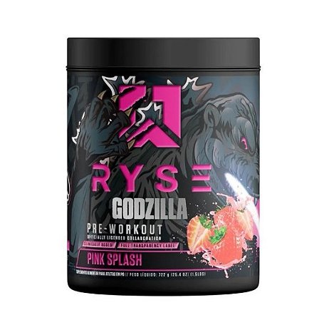 PRÉ TREINO GODZILLA 722G PINK SPLASH - RYSE SUPPS