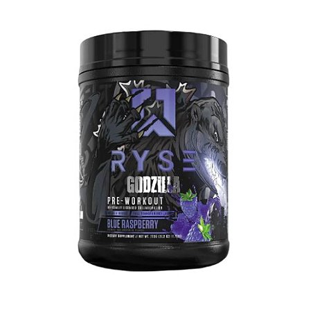 PRÉ TREINO GODZILLA 722G BLUE RASPBERRY - RYSE SUPPS