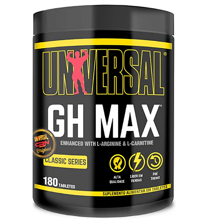 GH MAX 180 TABS UNIVERSAL NUTRITION
