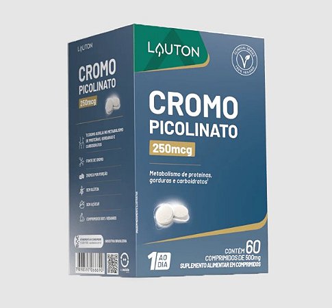 CROMO PICOLINATO 60 Caps LAUTON