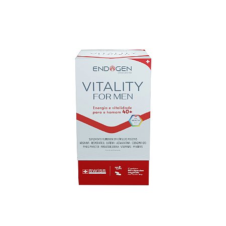 MULTIVITAMINICO VITALITY FOR MEN 40+  60 CAPS - ENDOGEN