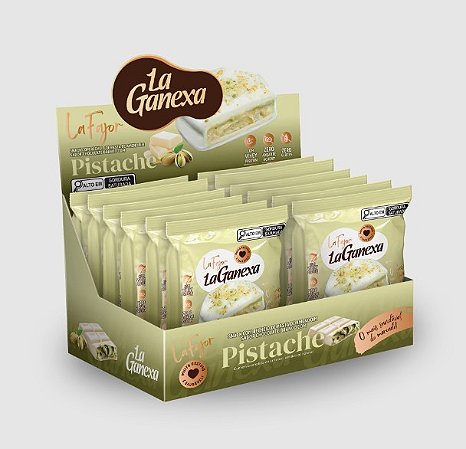 ALFAJOR LA GANEXA 12X50G PISTACHE