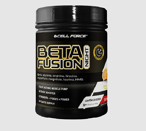 BETA FUSION NIGTH 300G LARANJA CELL FORCE