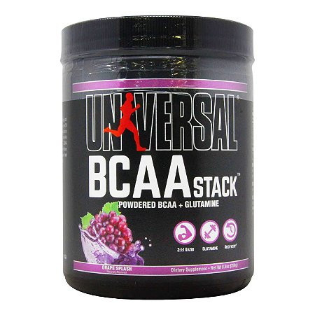 BCAA STACK UVA 250G  - UNIVERSAL NUTRITION