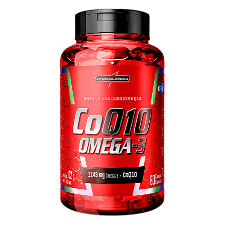 OMEGA 3  1.143mg + COENZIMA Q10  60 CAPS - INTEGRALMÉDICA