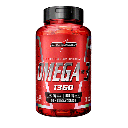 OMEGA 3  1.360MG 120 CAPS - INTEGRALMÉDICA