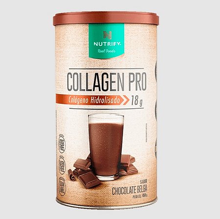 COLLAGEN PRO CHOCOLATE BELGA 450G NUTRIFY