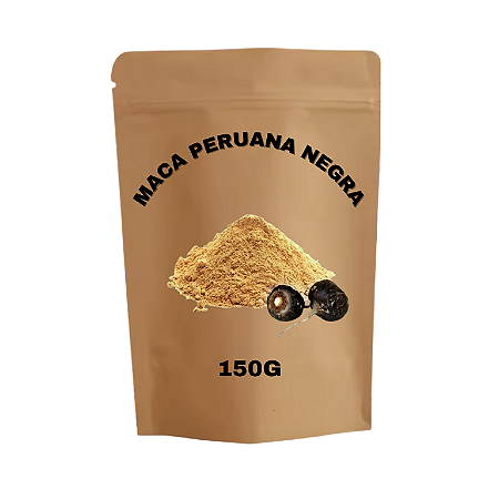 MACA PERUANA NEGRA 150G