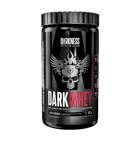 DARK WHEY 900G MORANGO