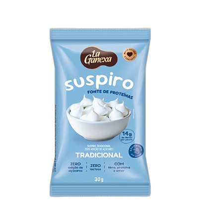 SUSPIRO SABOR TRADICIONAL 30G - LA GANEXA