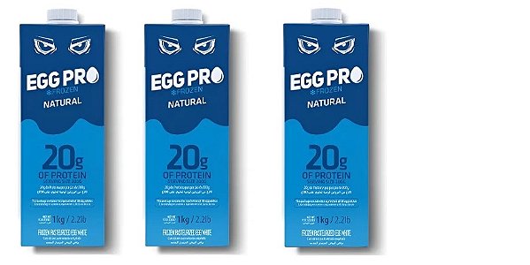 3 LTS CLARA DE OVO LIQUIDA PASTEURIZADA NATURAL