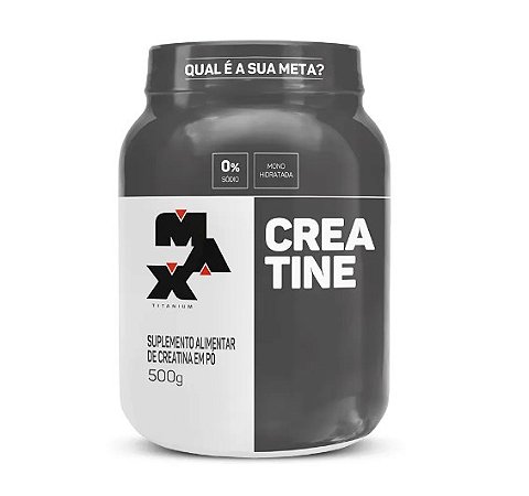 CREATINE MONOHIDRATADA  500GR - MAX TITANIUM