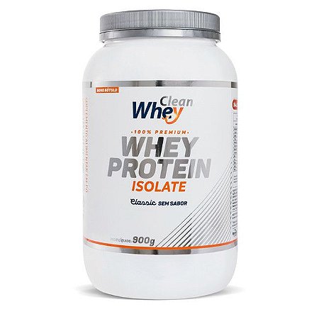 CLEAN WHEY PROTEIN ISOLADO GLANBIA SEM SABOR 900GR