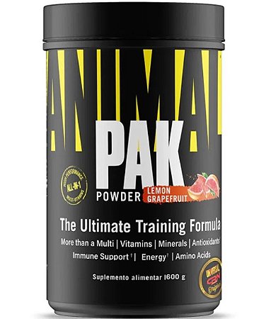 ANIMAL PAK 600G LEMON GRAPE FRUIT