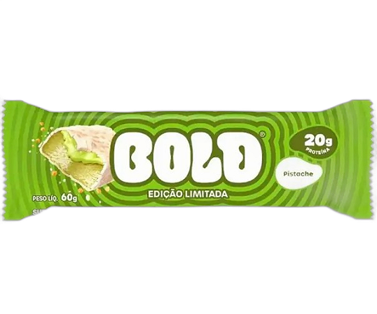 BOLD BAR 60G PISTACHE