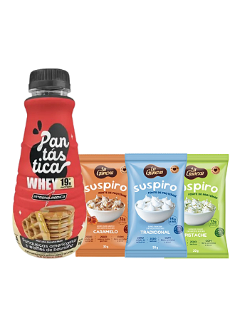 PANQUECA PANTASTICA 100g WHEY BAUNILHA +1 SUSPIRO