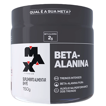 Beta Alanina 150g - Max Titanium