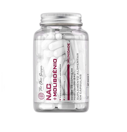 NAC + Molibdêniob 30 Caps - The One Supps
