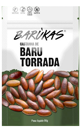 Castanha de Baru Torrada  90g - BARÚKAS