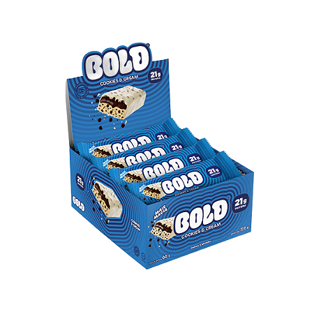 BOLD  BAR COOKIES 60G CX COM 12 UNIDADES