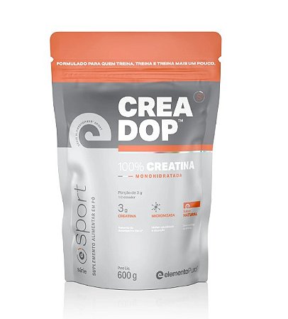 Creatina CREADOP 600g Refil - 100% Monohidratada