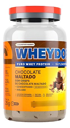 Wheydop X Chocolate Maltado Monodose 25g Elemento Puro Chocolate Maltado
