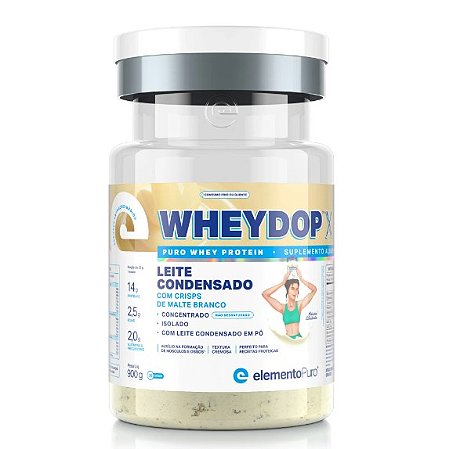 WheyDop X 900g Sabor Leite Condensado