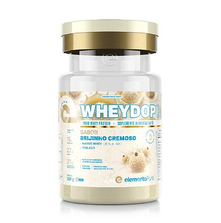 WheyDop X 900g Sabor Beijinho Cremoso