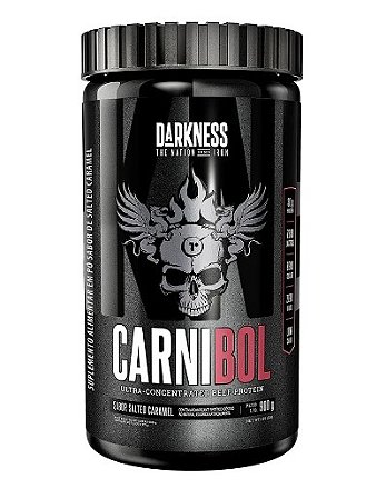 Carnibol Beef Protein 900gr Baunilha - Darkness