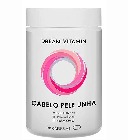 Cabelo, Pele e Unha 90 Caps  - DREAM VITAMIN