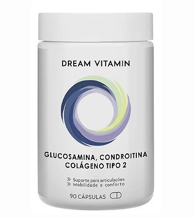 Glucosamina, Condroitina Colágeno Tipo 2 90 Caps  - DREAM VITAMIN