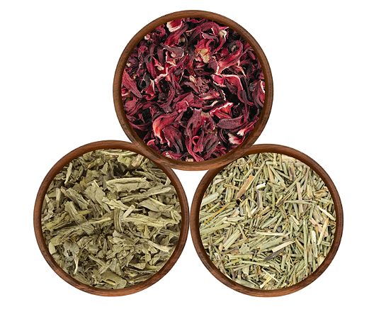 CHÁ DIURÉTICO (Cavalinha, Chá Verde e Hibisco) 100Gr