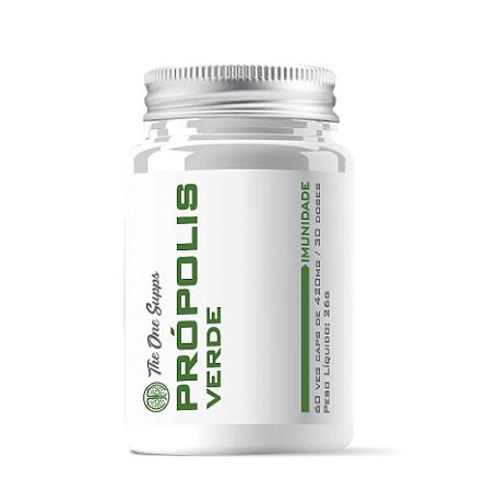Própolis Verde 420mg 60 Caps " KOSHER" - The One Supps