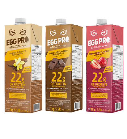 3 Lts Clara De Ovo Líquida Pasteurizada ( Sabores )