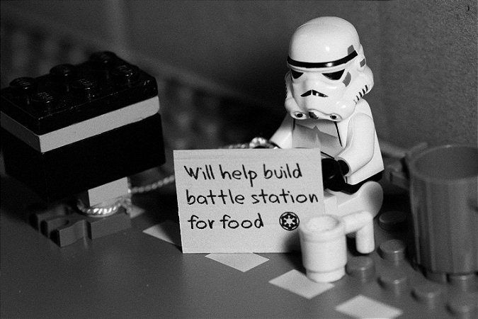 Quadro Star Wars - Stormtrooper Lego