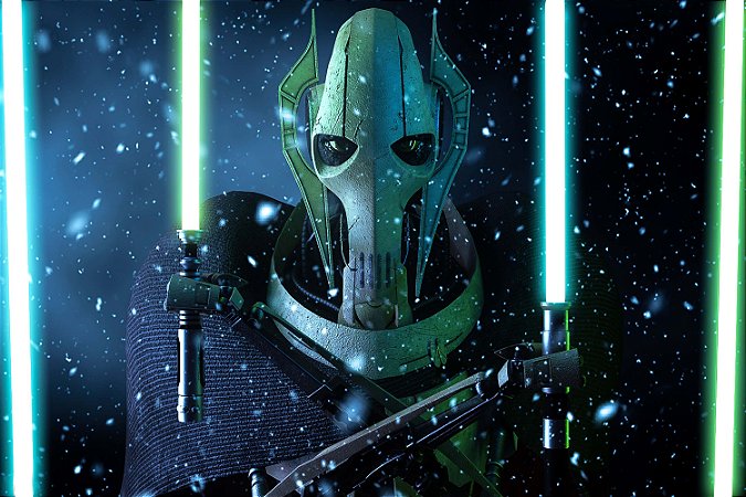 Quadro Star Wars - General Grievous