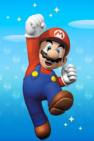 Quadro Gamer Mario - Super Mario Bros 2