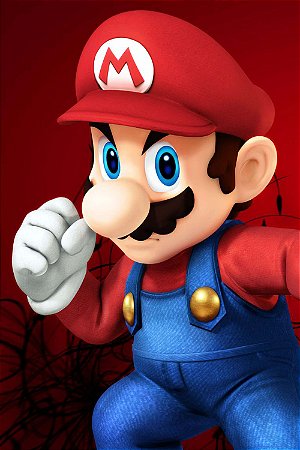 Quadro Gamer Mario - Super Mario Bros 3