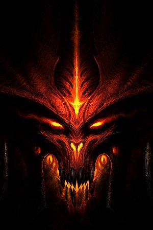 Quadro Gamer Diablo - Pôster