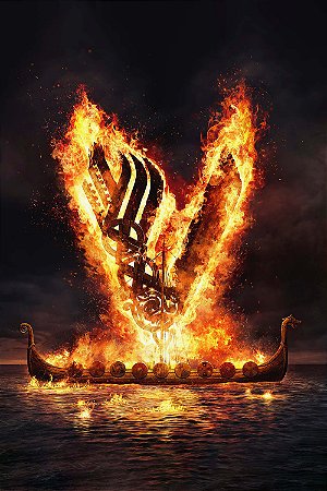 Quadro Vikings - Barco