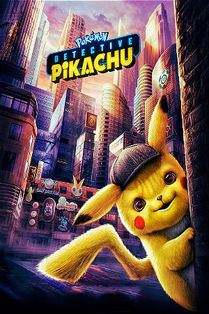 Quadro Pokémon - Detetive Pikachu Filme