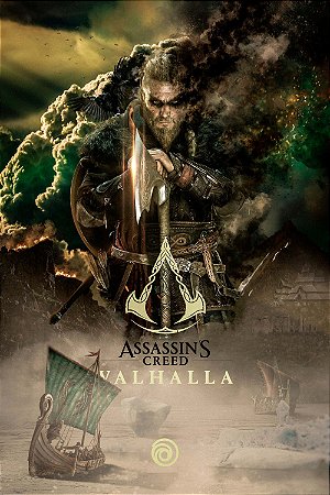 Quadro Assassin's Creed - Valhalla Pôster
