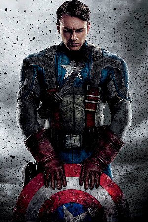 Quadro Capitão América - Steve Rogers