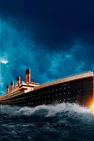 Quadro Titanic - Navio