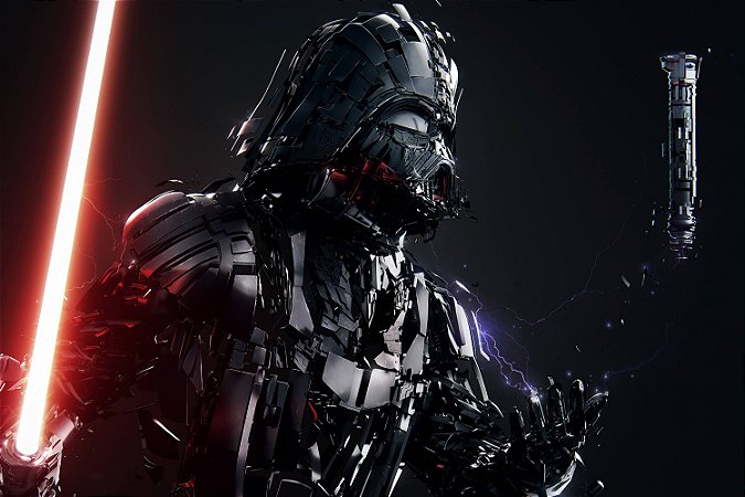 Quadro Star Wars - Darth Vader Metal