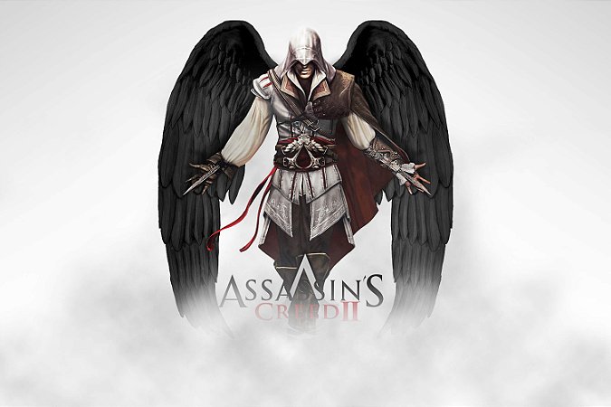Quadro Gamer Assassin's Creed 2 - Anjo da Morte