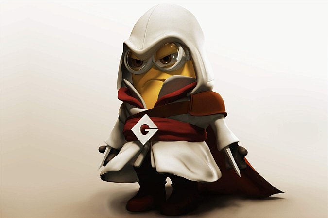 Quadro Gamer Assassin's Creed - Minions