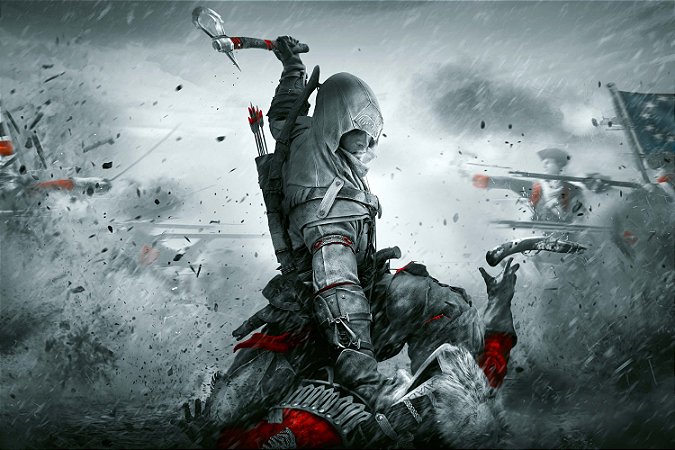 Quadro Gamer Assassin's Creed 3 - Revolução Americana