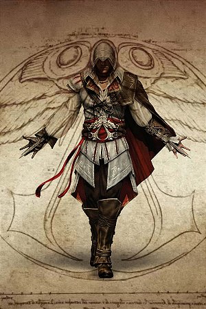 Quadro Gamer Assassin's Creed - Ezio 3